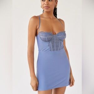 Urban Outfitters Brenna Bustier Mini Dress